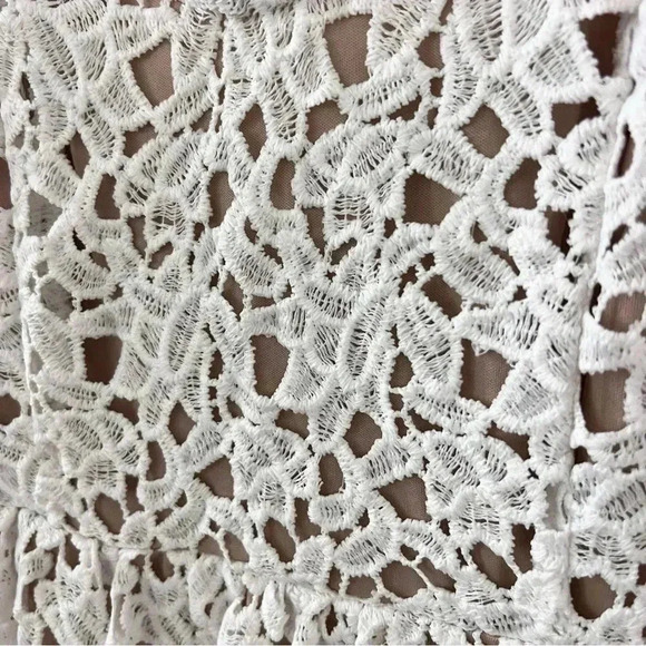 Love Fire Mini White Overlay Dress - Picture 5 of 9